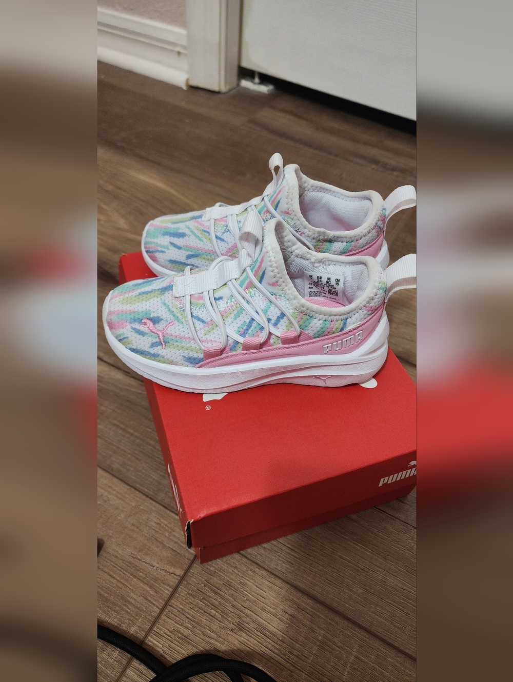 Puma Toddler Girl Sneakers One4All Size 8 New in Box - Picture 8 of 13